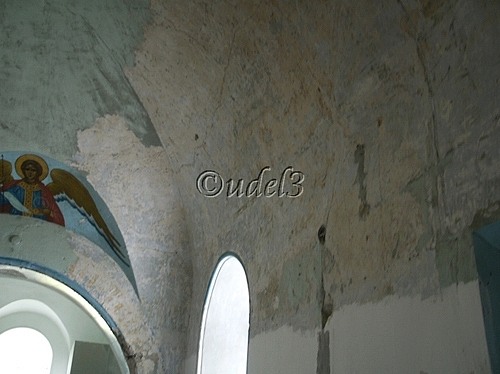 Псковская область: реставрация Никольского храма в городе Порхов, фото храма 2009 года