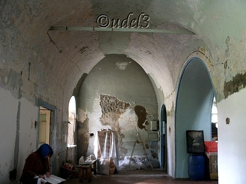 Псковская область: реставрация Никольского храма в городе Порхов, фото храма 2009 года, православный сайт udell3.narod.ru