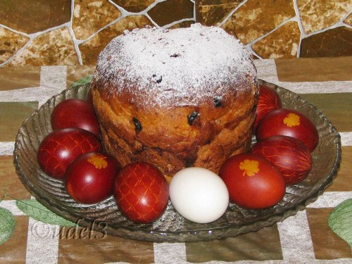 Пасха 2010 года, Воскресение Христово, рецепты блюд пасхального стола, кулич, пасхальные яйца, русская кухня