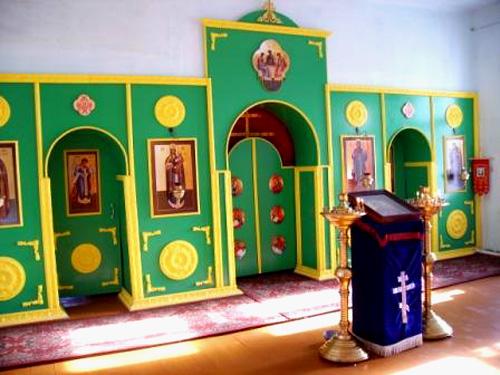 В храме прп. Серафима Саровского п. Бурея Амурской области