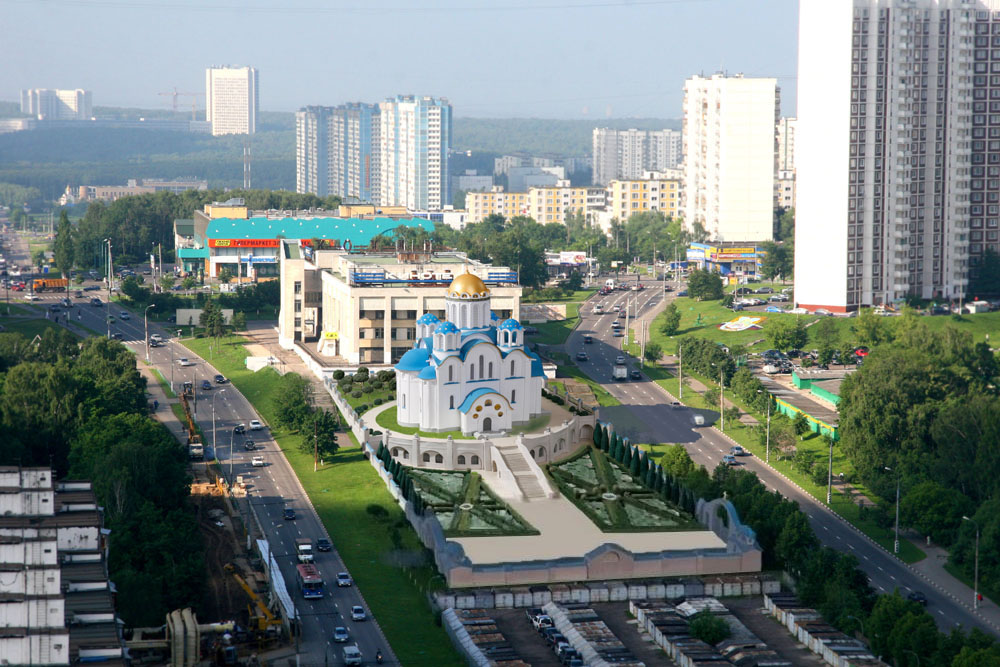 ясенево строительство храма юзао