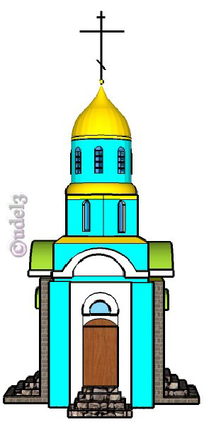 проект храма преподобной Евфросинии Московской в Котловке ЮЗАО г. Москва