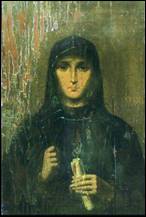 Православие, икона преподобной Евфросинии Московской