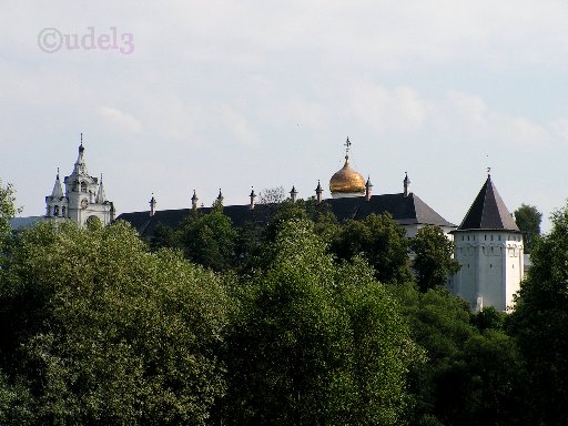 Православие в Звенигороде, Саввино-Сторожевский ставропигиальный мужской монастырь, фото монастыря в июле 2007 года
